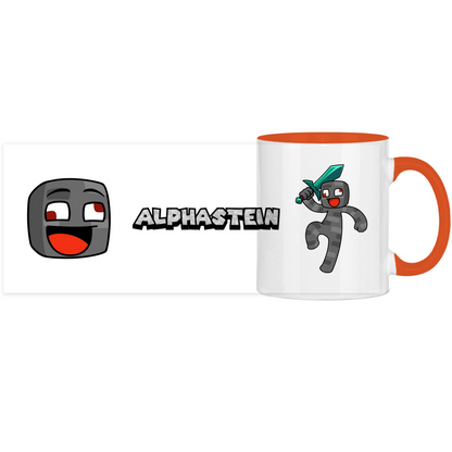 Tasse ALPHASTEIN - Skin-Motiv & Emote: Happy