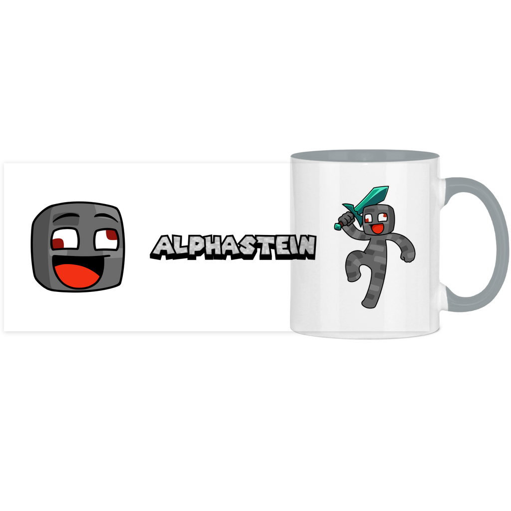 Tasse ALPHASTEIN - Skin-Motiv & Emote: Happy