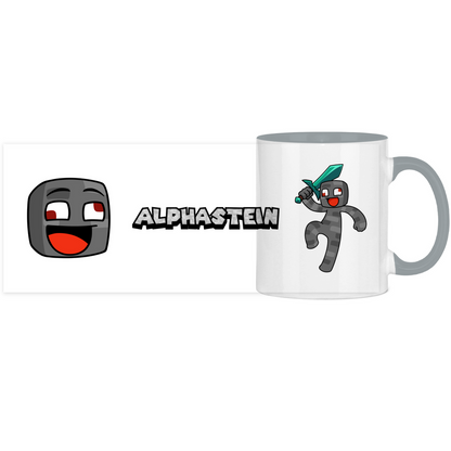 Tasse ALPHASTEIN - Skin-Motiv & Emote: Happy