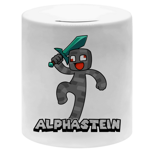 Spardose ALPHASTEIN - Reich - Skin-Motiv